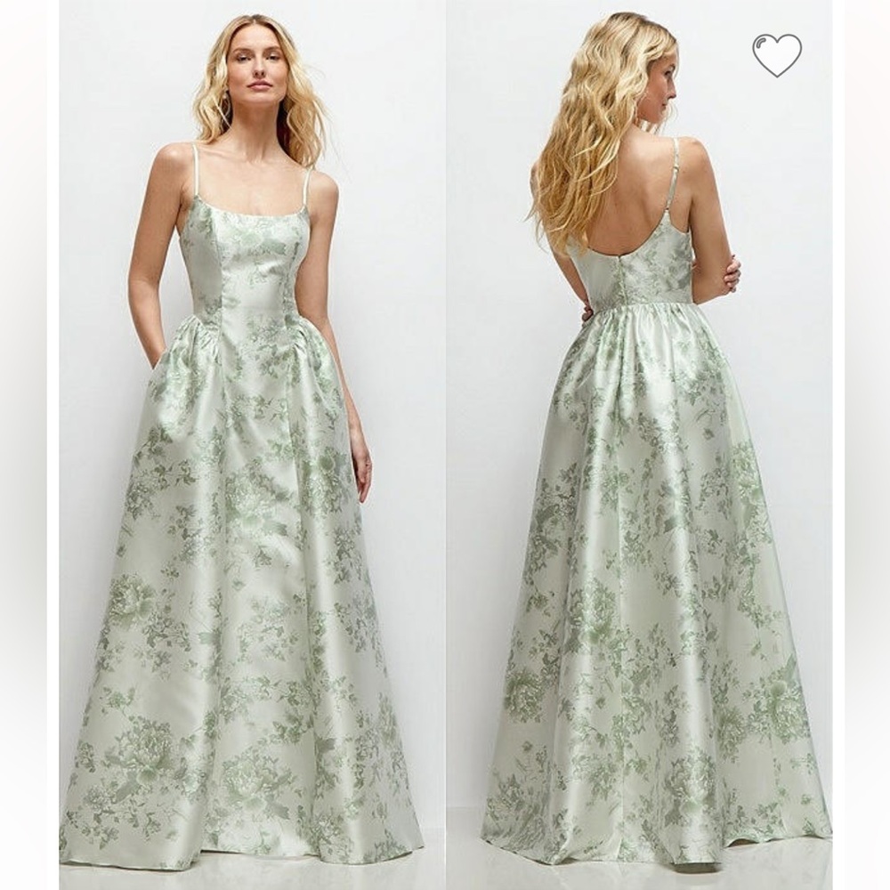 Dessy Collection Style 3169FP Sage Cottage Rose